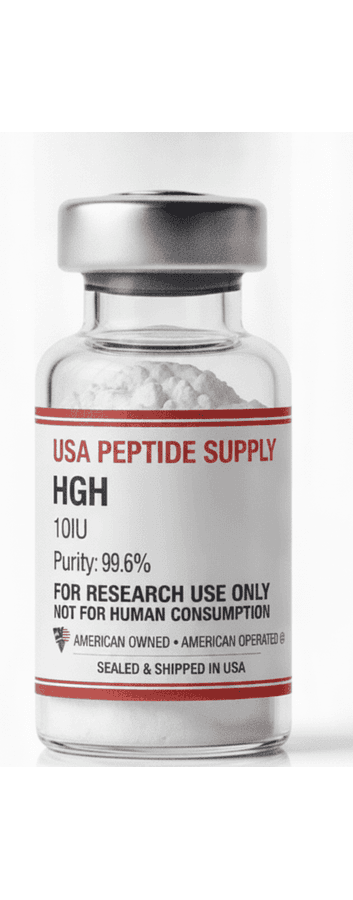 HGH research vial